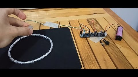 Metal Dedektörü - Metal Detector KID FM2 V2 (Malysh FM2_V2), 3.7V Supply