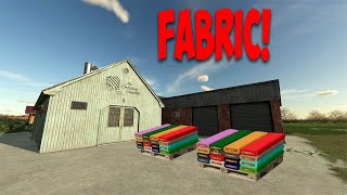 Fabric Production in full swing - Elm Creek - Farming Simulator 22 - Ep 13