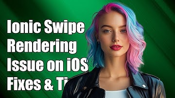 Ionic Swipe Rendering Issue on iOS: Troubleshooting and Solutions