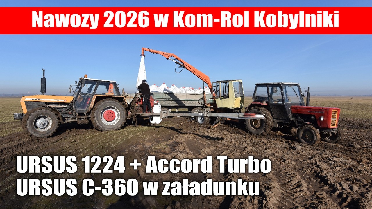 maxresdefault Ursusy kolejny sezon w polu   nawozy 2026 w Kom Rol Kobylniki