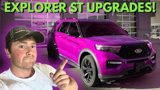 The BEST Ford Explorer ST Mods From CV Fabrication