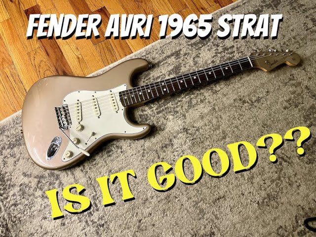 Fender American Vintage Reissue 1965 Stratocaster - Shoreline Gold