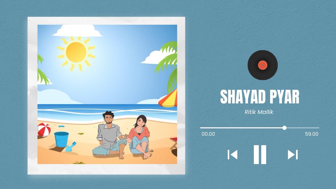 Ritik Mallik - Shayad pyar [ official Audio ]