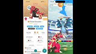 Air Slash/Overheat Mega Charizard X Solo Raid, Sunny Weather, Primal Groudon Only