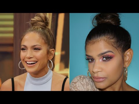 Video: How To Get Jennifer Lopez's Bun Easy