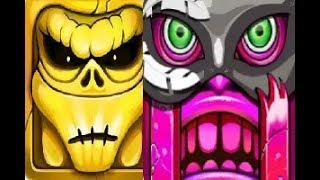 Zombie Run HD vs 3D Lost Magic Temple screenshot 2