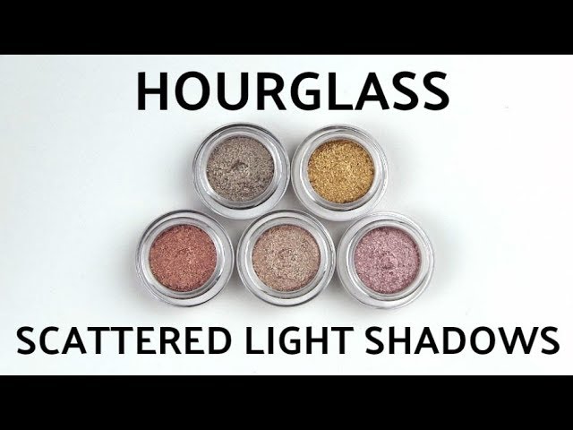CHANEL ILLUSION D'OMRE EYESHADOW VS HOURGLASS SCATTERED LIGHT