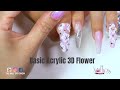 3D Nail Flowers for Beginners