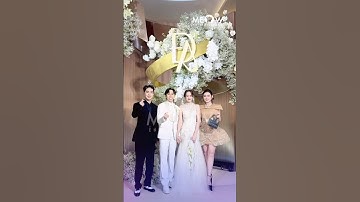 Vợ chồng Thu Thuỷ đẹp đôi tay trong tay đến chúc mừng hạnh phúc vợ chồng Anh Đức