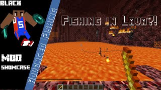 Advanced Fishing Mod - New fishes, Luck potion, Fishing in lava and MORE - Mod Review | BlackMC screenshot 2