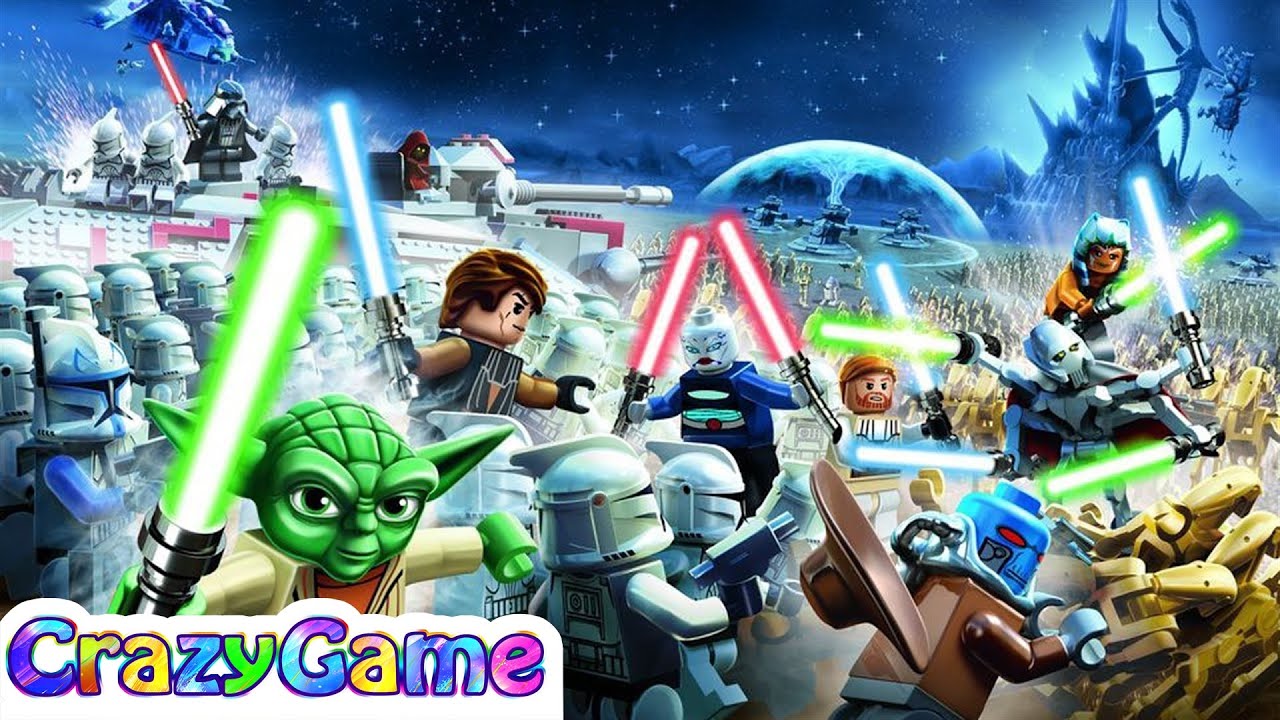 Advarsel position dessert Lego Star Wars 3 The Clone Wars Full Episodes - Lego Game for Children -  YouTube