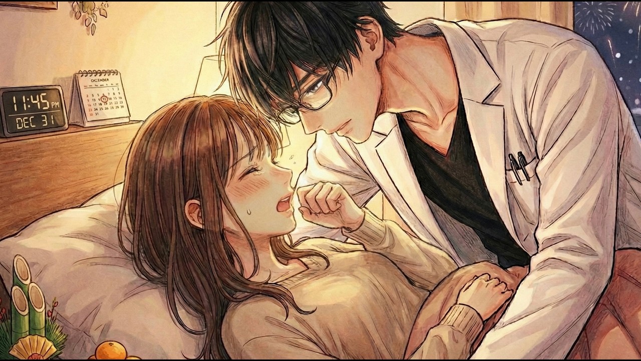 【看病ﾎﾞｲｽ】医者彼氏は重い生理痛と吐き気、貧血に襲われている彼女を助ける【年末/体調不良/医者彼氏/除夜の鐘/カウントダウン/関西弁/ASMR】