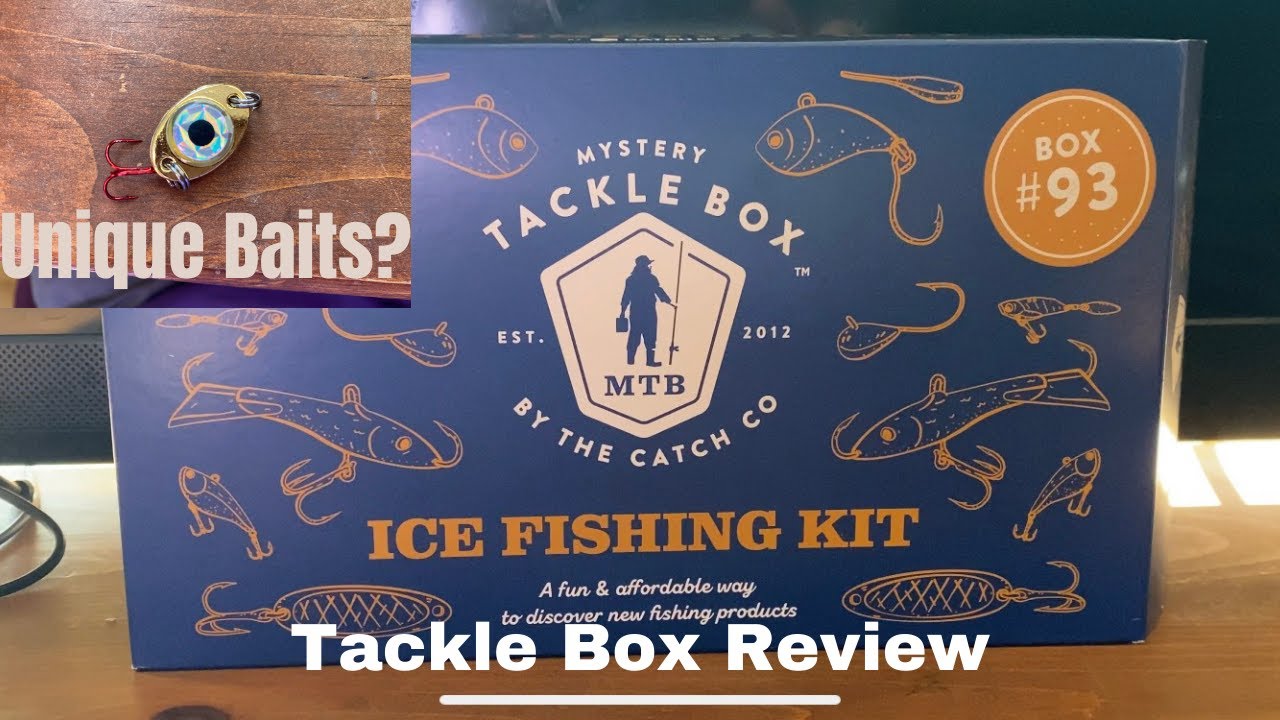 Unboxing the Mystery Tackle Box Ice Fishing Kit #93: Worth the Buy? (GLOW  IN THE DARK LURES) 