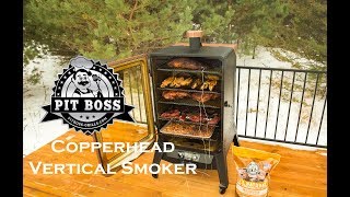 pit boss wood pellet vertical smoker