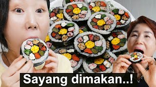 Cara membuat Gimbap Mewah untuk hari spesial!