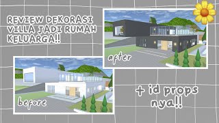 Review Dekorasi Villa Jadi Rumah Keluarga!!! +id props nya!!! || SAKURA School Simulator screenshot 5