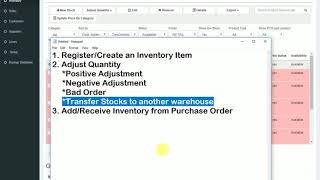 NENPOS INVENTORY MANAGEMENT QUICK DEMO