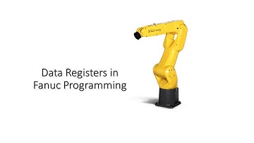 Data Registers in FANUC programming