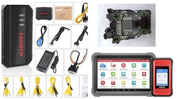 TUTORIAL LAUNCH X431 ECU & TCU PROGAMMER AUDI VAG DQ380 CLONE AUTOMATIC TRANSMISSION COMPUTER TCU