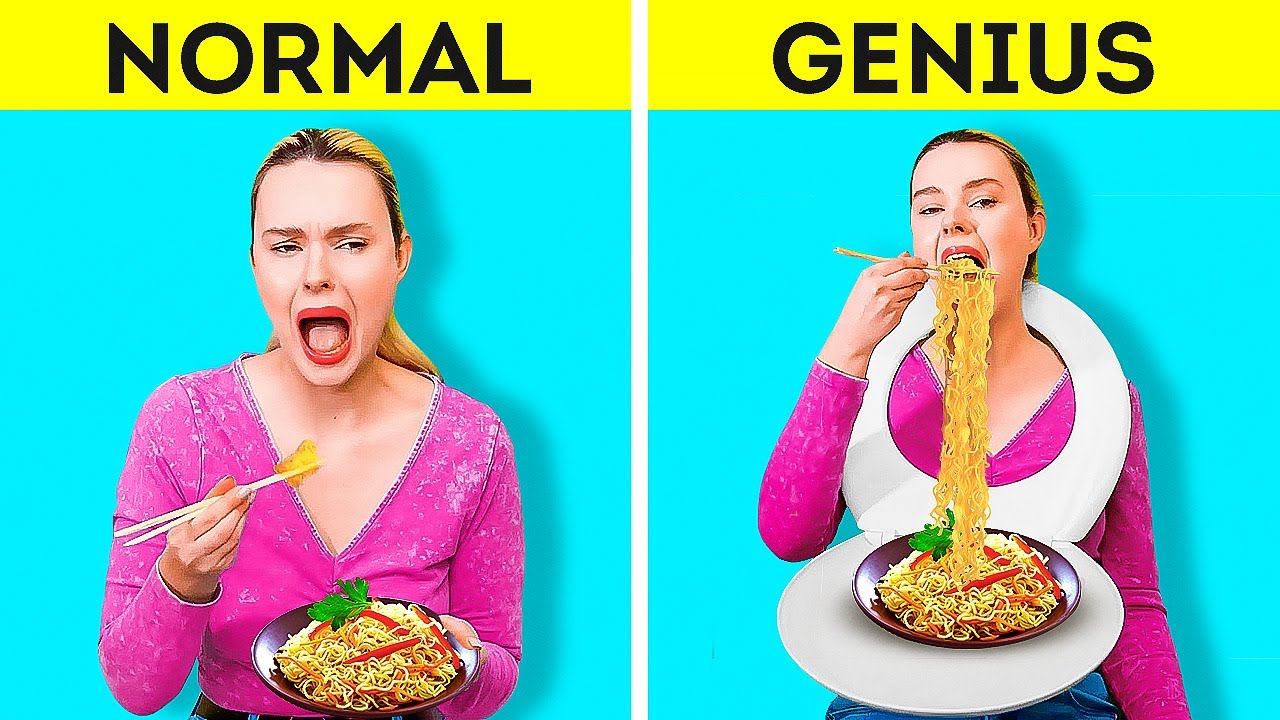 How to eat different food Unusual hacks for fast food lovers