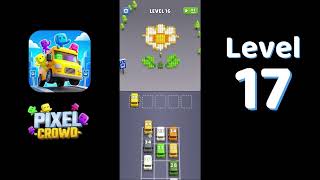 Pixel Crowd Level 16 Walkthrough | Full Gameplay Solution | Go Answer