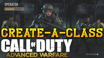 Advanced Warfare "Pick 13" Create-a-Class, Perks, Character Customization + More!