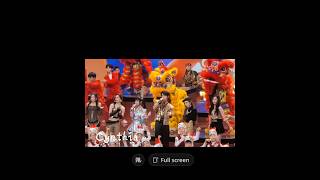 shen yue is performing with guo and red girl group Chinese idol #shortsfeed #shenyue