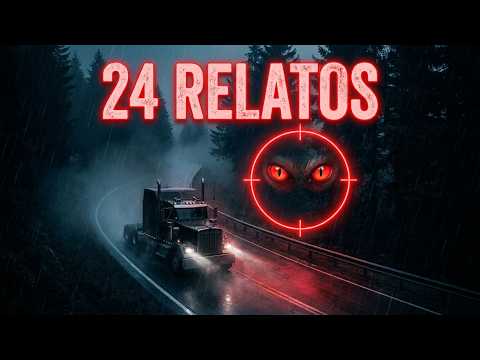 MARATÓN DE HORROR: 24 Relatos Reales de Camioneros en la Oscuridad
