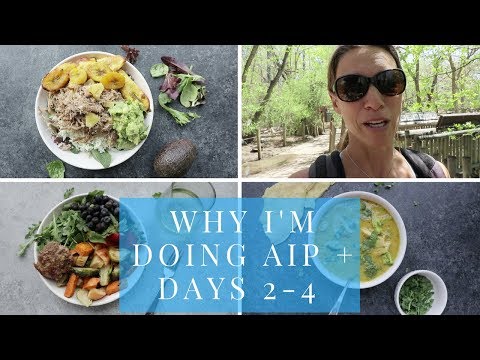 Why I'm doing AIP | What I Ate for AIP Days 2-4