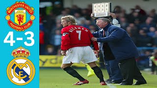 Man UTD [43] Real Madrid  2003║ Ronaldo hattrick║ Beckham & Zidane masterclass