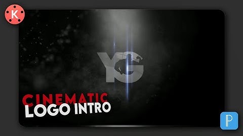 How to Create Cinematic Intro and Logo Reveal Using Kinemaster 🎬 | Editing Craze