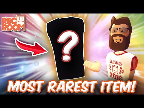 Rarest Items in Rec Room
