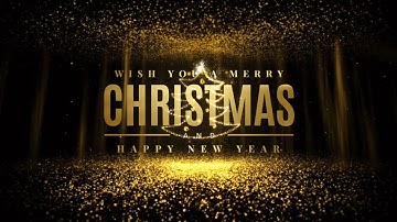 Free Merry Christmas and Happy New Year Company Greeting Intro Template - FlexClip