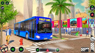 Crazy Bus Simulator: Bus Games 2023 | Android Gameplay screenshot 3