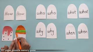 DIY Paper Popsicle Memory Game screenshot 5