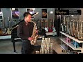Review  ae gold lacquer  metal saxophone mouthpiece custom