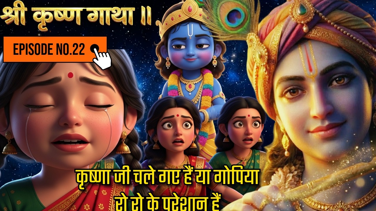 श्री कृष्ण गाथा EP 22 -- Maha Raas Leela #kishna #gopiyan #shrikrishna #gopal