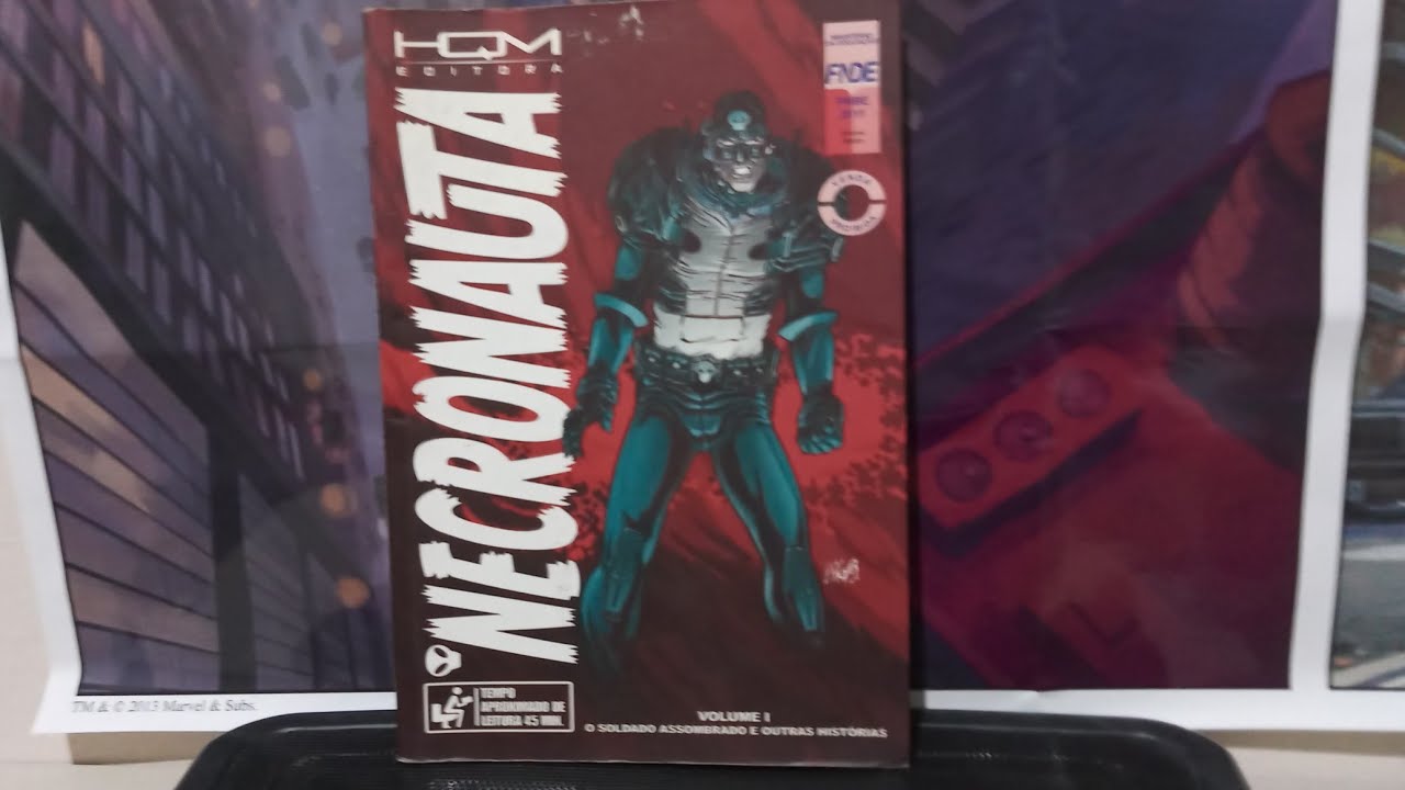 NECRONAUTA UM DOS MELHORES GIBIS QUE EU JA LI