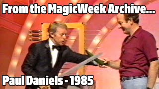 Paul Daniels, Debbie Mcgee And Dancer Graham Fletcher - The Paul Daniels Magic Show - 1985