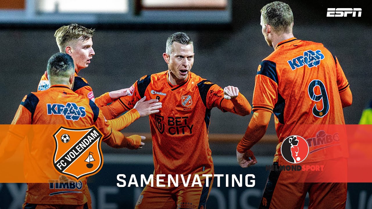 🏆 Een GOUDEN INVALBEURT van AURELIO OEHLERS 🔄 | Samenvatting FC Volendam - Helmond Sport