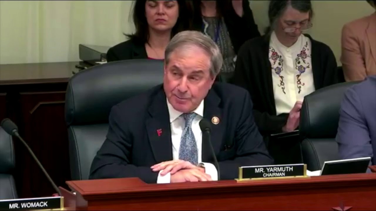 Chairman Yarmuth Opening Statement at Budget Hearing on Need to Raise