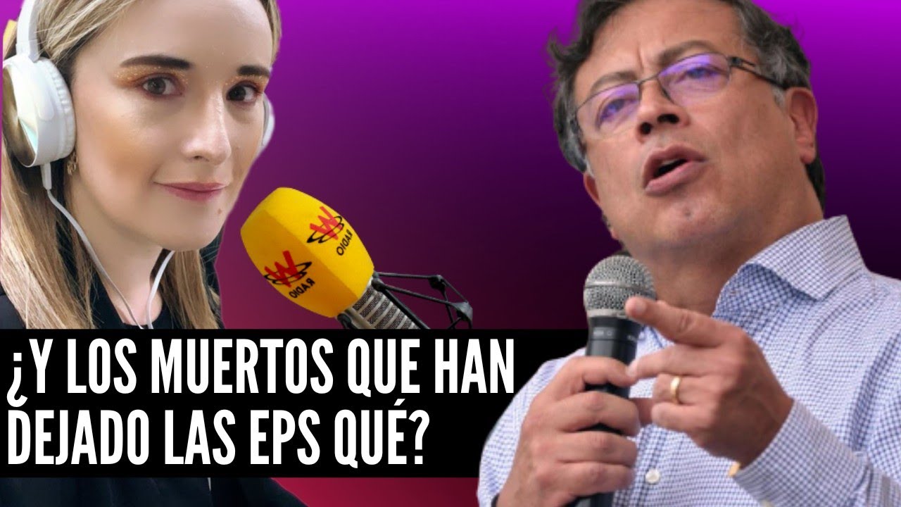 Petro le respondió a periodista de la W Radio - YouTube