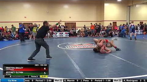 MEN 159-169 Tristen Bailey California Vs Jeffrey G...