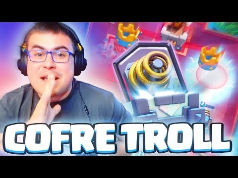 NUNCA PASÓ NADA TAN ÉPICO EN EL COFRE TROLL | Clash Royale