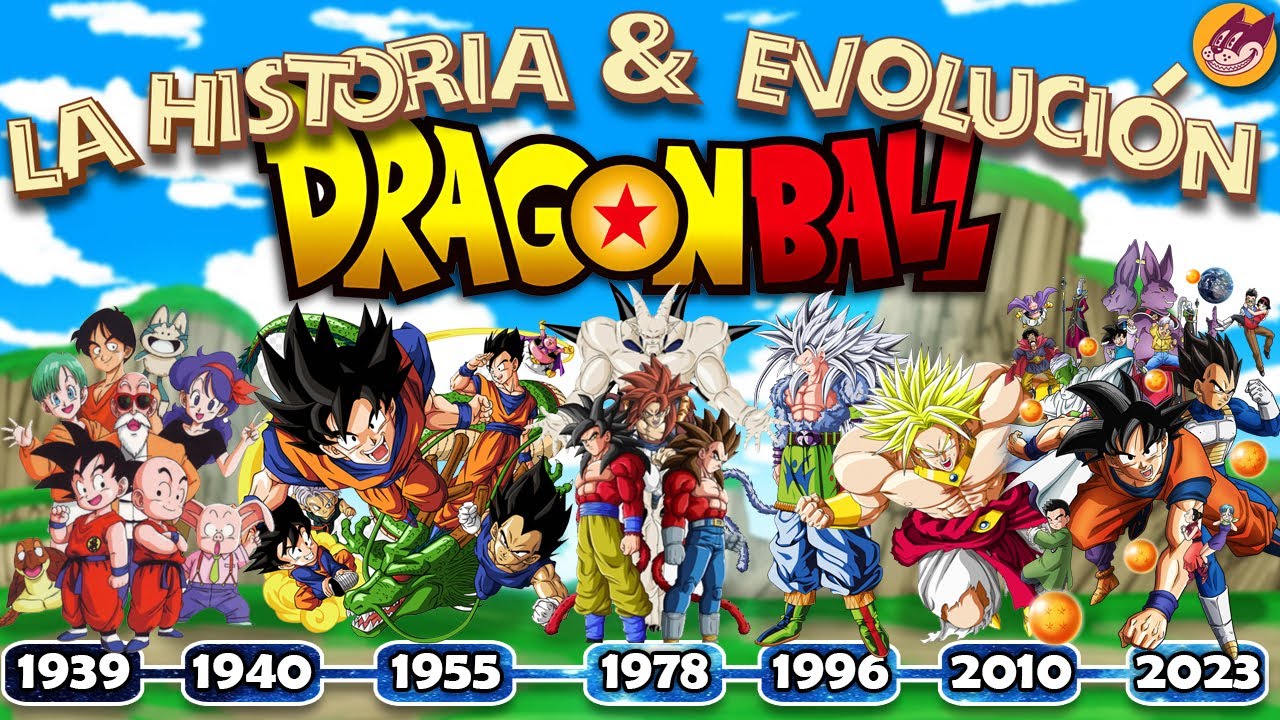 La Historia y Evolución de Dragon Ball | Documental | (1985 ...
