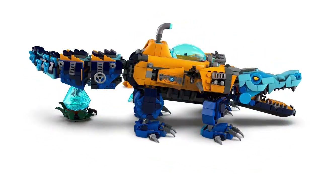 LEGO DREAMZzz Submarin-crocodil | Magazin Certificat LEGO | Brick