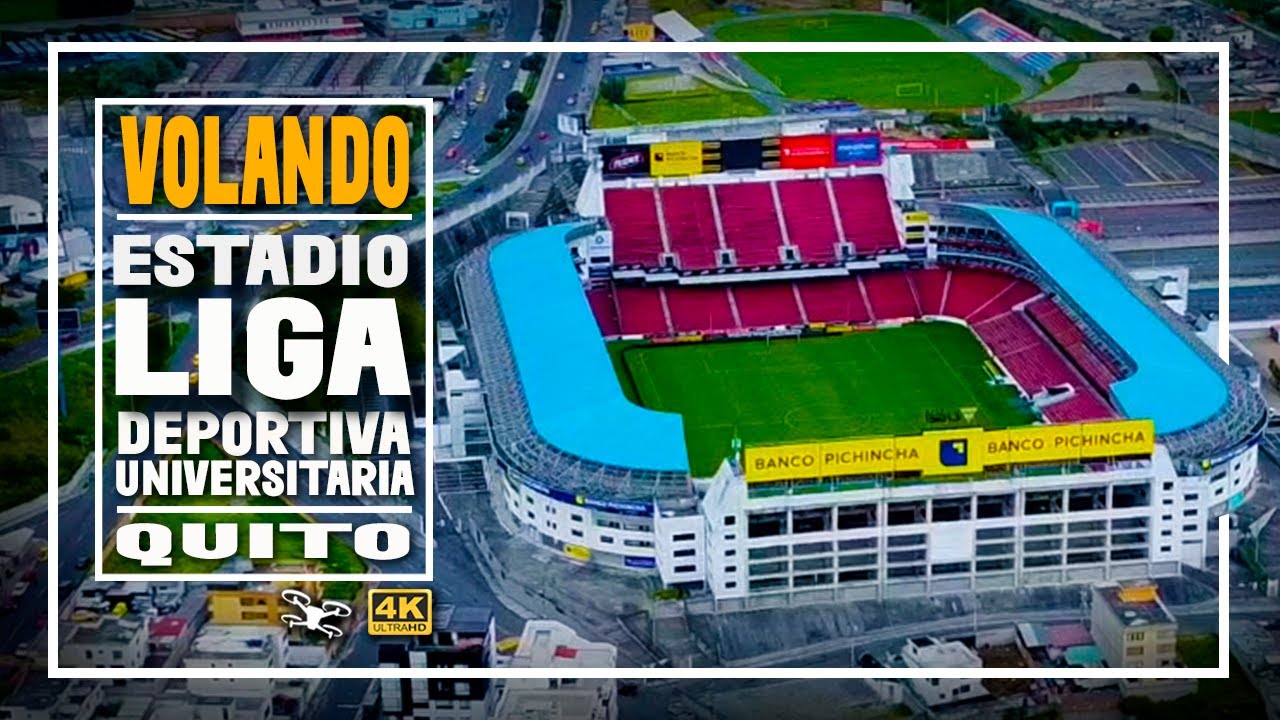 VOLAMOS el ESTADIO DE LIGA DE QUITO ✅⚽ Conóceme...