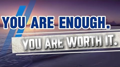 💖 Loving Yourself When You Feel "Not Enough" | Motivational Message | Positive Wonders