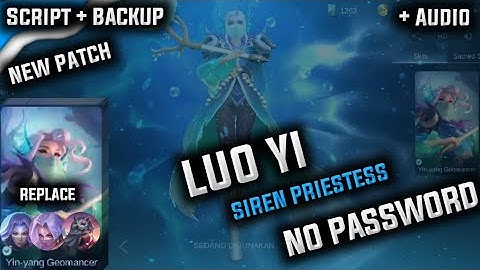 Script Skin Luo Yi Starlight Replace 3 Skin