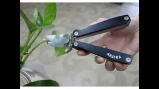 Celebrity Garden Secateurs - Multitool Pruners - Garden Scissors Profile